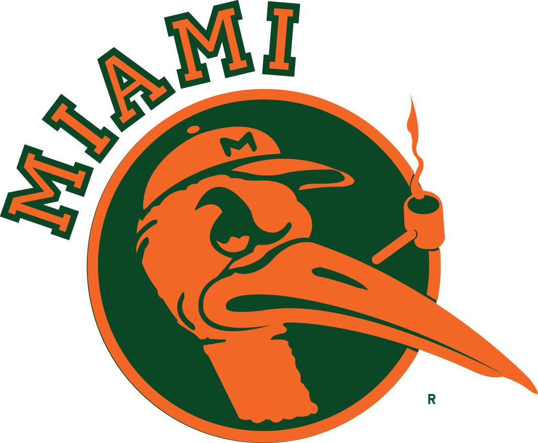 Miami Hurricanes 1949-1965 Alternate Logo 01 iron on paper